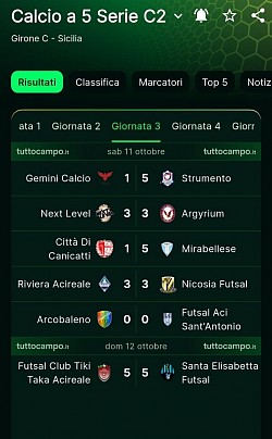 3 GIORNATA