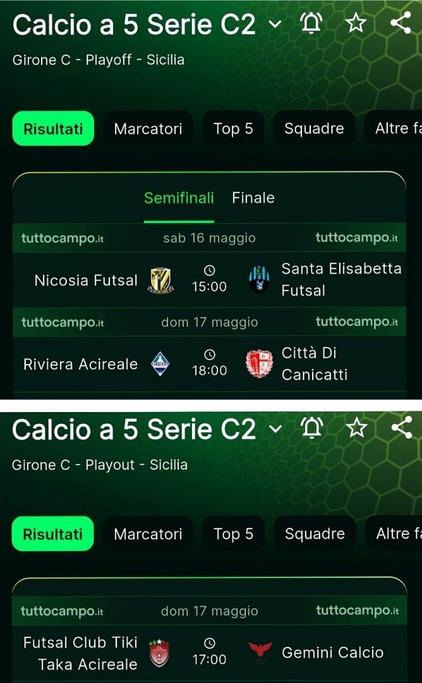 Play off è play out